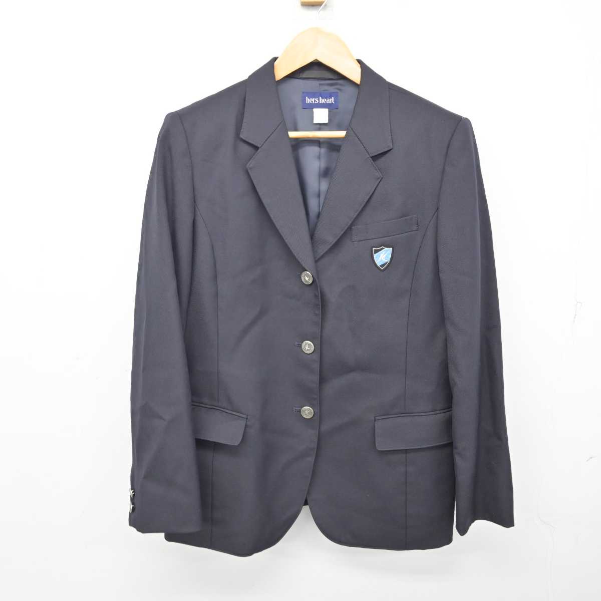 【中古】北海道 札幌清田高等学校 女子制服 4点 (ブレザー・スカート) sf083223