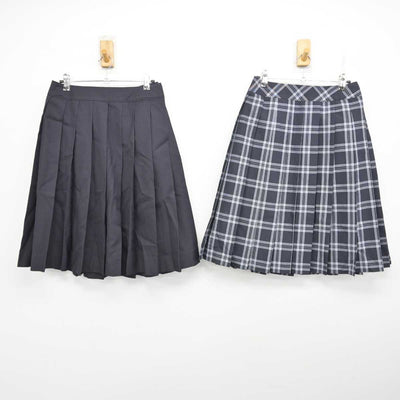 【中古】北海道 札幌清田高等学校 女子制服 4点 (ブレザー・スカート) sf083223