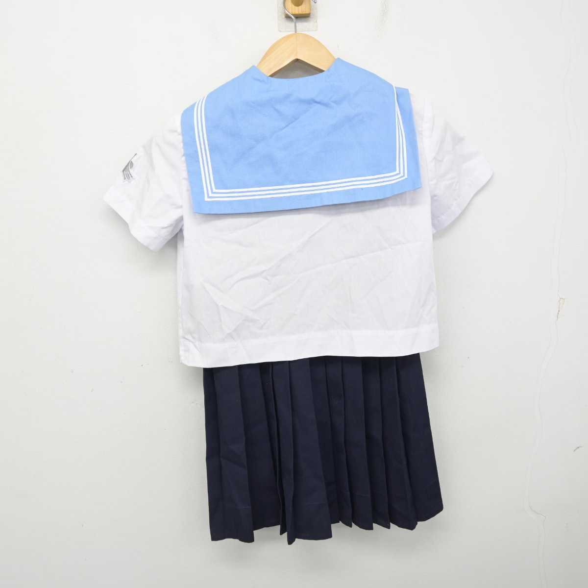 中古】高知県 高知学園 高知小学校 女子制服 2点 (セーラー服
