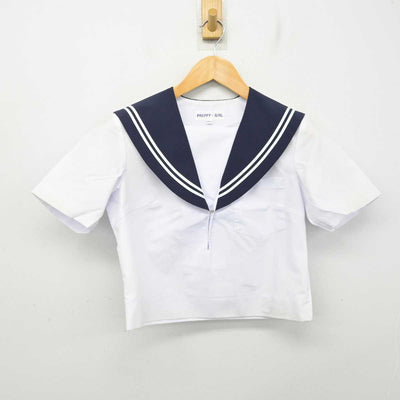 【中古】愛知県 知立中学校 女子制服 2点 (セーラー服・スカート) sf083248