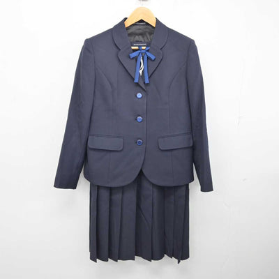 【中古】新潟県 新潟中央高等学校 女子制服 2点 (ブレザー・ジャンパースカート) sf083264