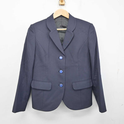 【中古】新潟県 新潟中央高等学校 女子制服 2点 (ブレザー・ジャンパースカート) sf083264