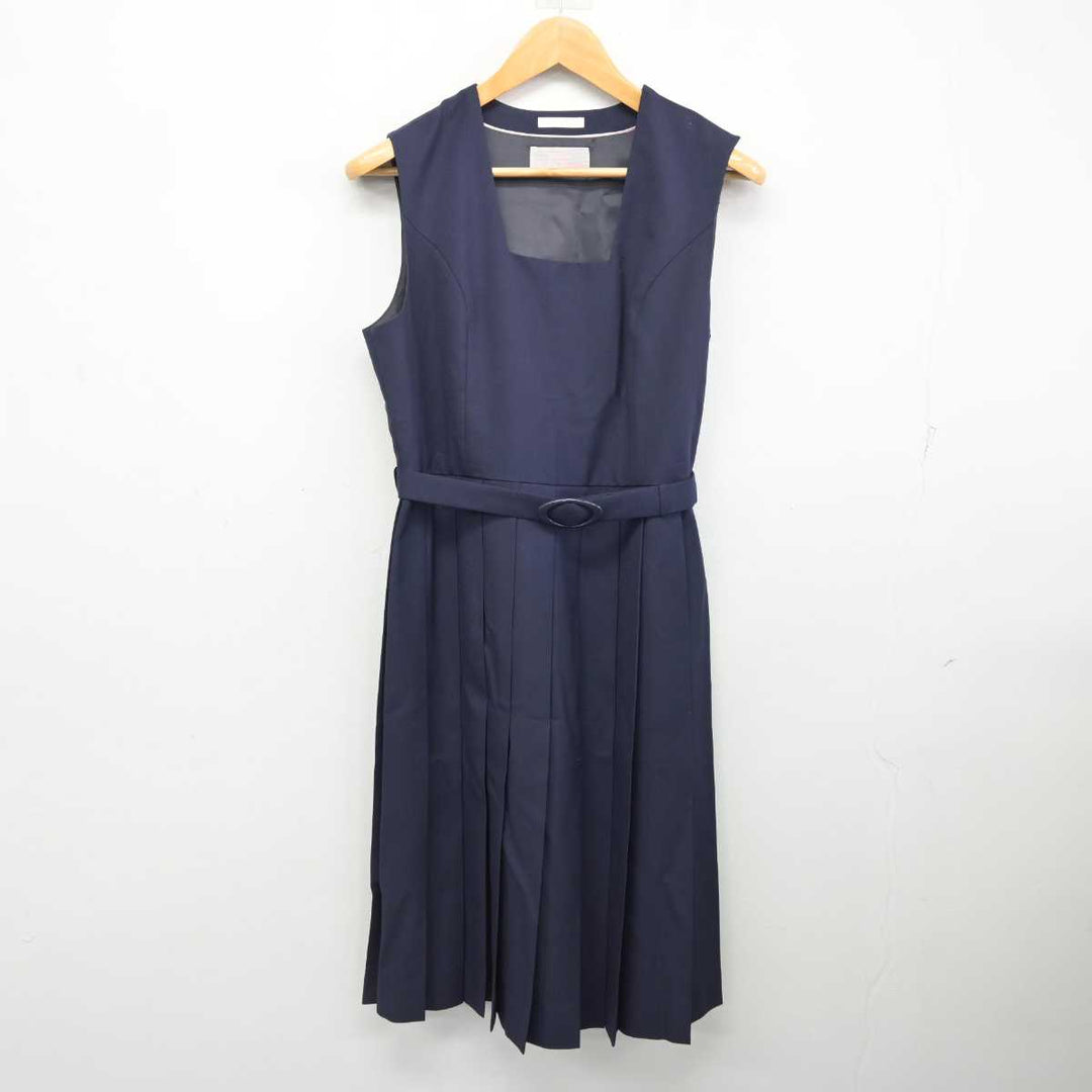 中古】新潟県 山の下中学校 女子制服 4点 (ブレザー・ジャンパー