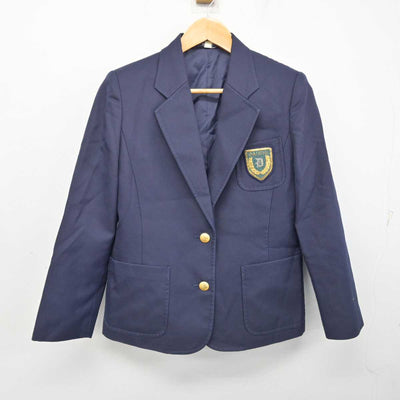 【中古】福岡県 第一薬科大学付属高等学校 女子制服 2点 (ブレザー・スカート) sf083273