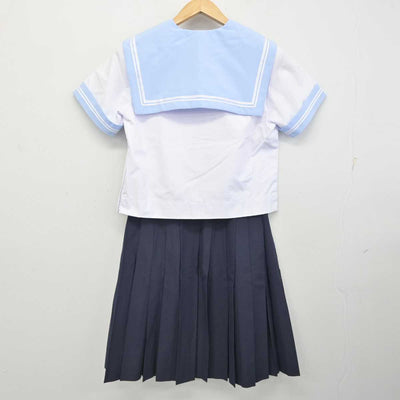 【中古】大阪府 上野芝中学校 女子制服 5点 (セーラー服・スカート) sf083328