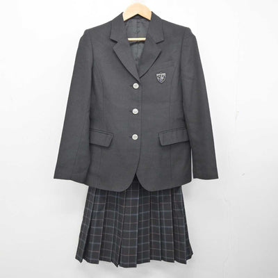 【中古】東京都 紅葉川高等学校 女子制服 3点 (ブレザー・スカート・スカート) sf083353