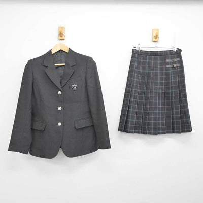 【中古】東京都 紅葉川高等学校 女子制服 3点 (ブレザー・スカート・スカート) sf083353