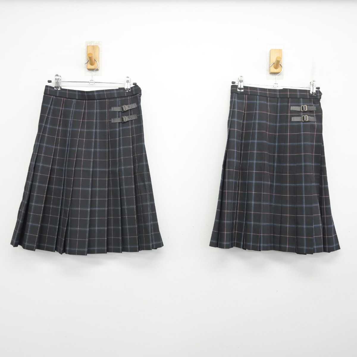 【中古】東京都 紅葉川高等学校 女子制服 3点 (ブレザー・スカート・スカート) sf083353