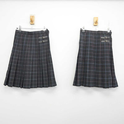 【中古】東京都 紅葉川高等学校 女子制服 3点 (ブレザー・スカート・スカート) sf083353