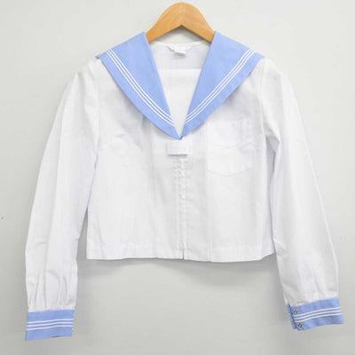 【中古】北海道 湯川中学校 女子制服 2点 (セーラー服・セーラー服) sf083360