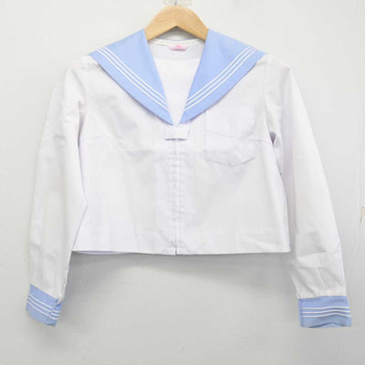 【中古】北海道 湯川中学校 女子制服 2点 (セーラー服・セーラー服) sf083360