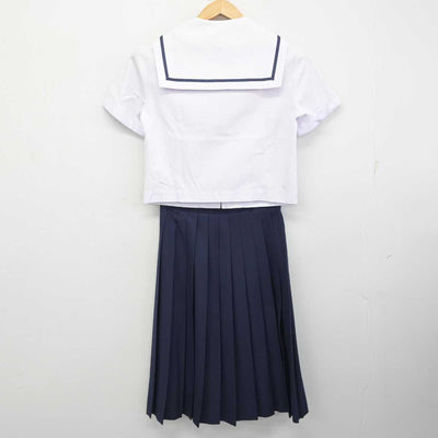 【中古】埼玉県 岸中学校 女子制服 5点 (セーラー服・スカート) sf083366