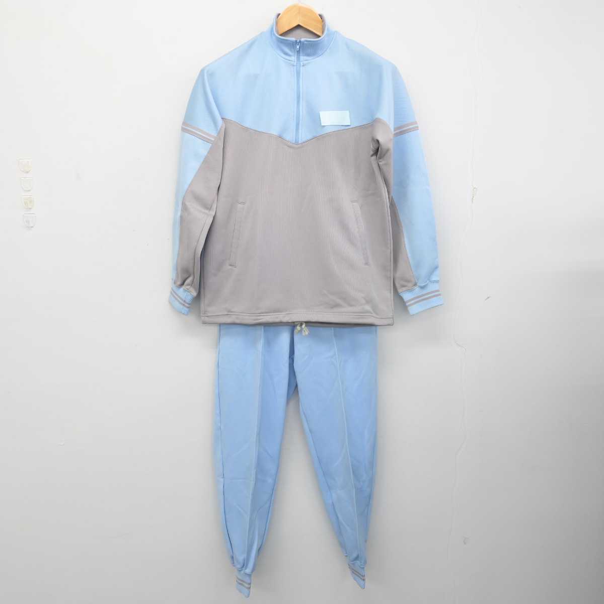 【中古】埼玉県 岸中学校 女子制服 2点 (ジャージ 上・ジャージ 下) sf083367