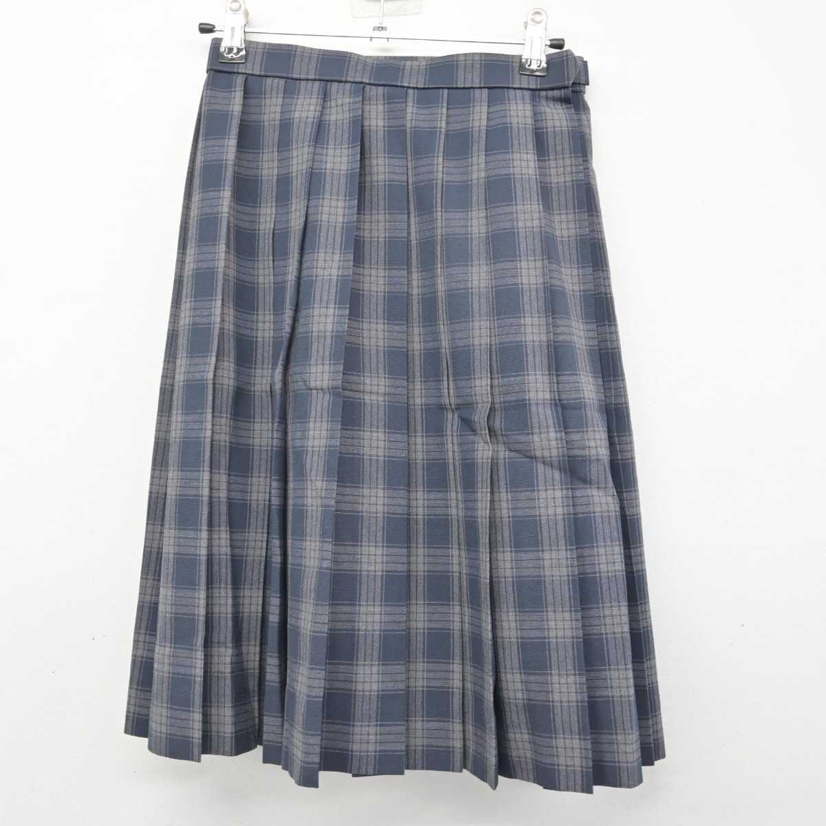 【中古】岡山県 岡山南高等学校 女子制服 3点 (セーラー服・スカート) sf083374