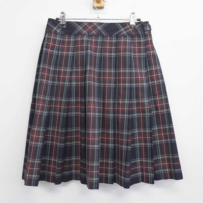 【中古】大阪府 大阪学園大阪高等学校 女子制服 4点 (ブレザー・ニット・スカート) sf083388