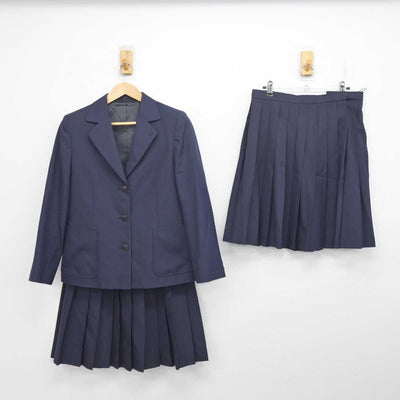 【中古】神奈川県 西湘高等学校 女子制服 3点 (ブレザー・スカート・スカート) sf083390