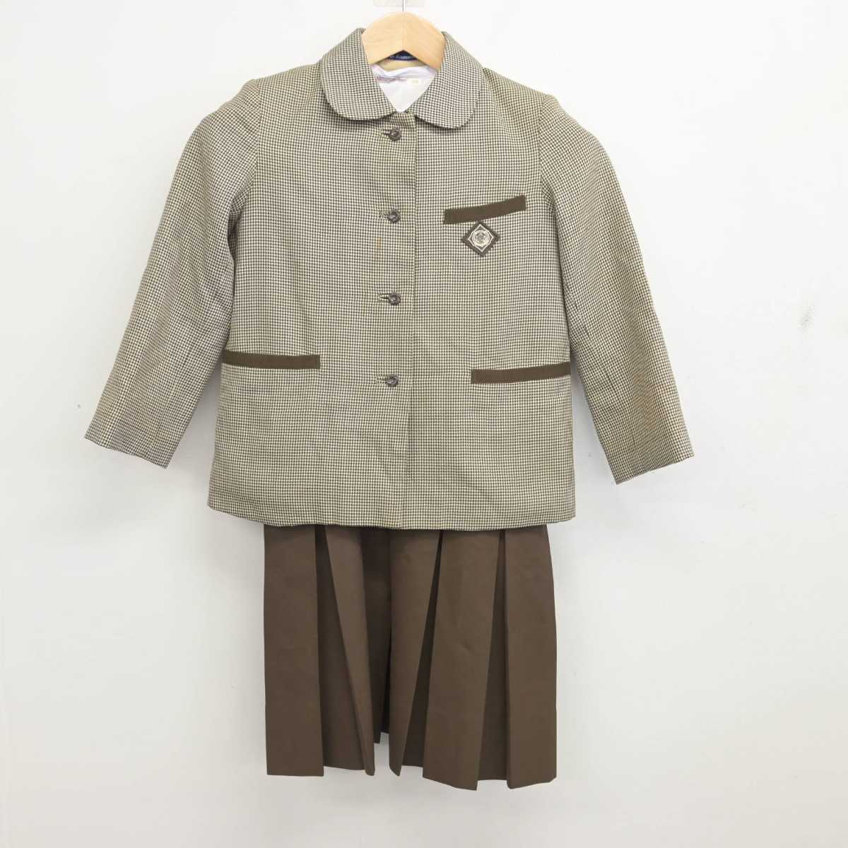 【中古】京都府 ノートルダム学院小学校 女子制服 3点 (ブレザー・シャツ・スカート) sf083394