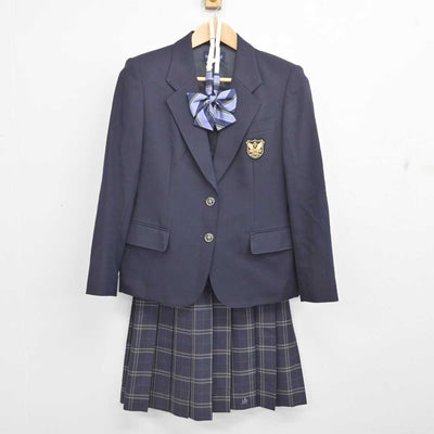 【中古】千葉県 柏陵高等学校 女子制服 3点 (ブレザー・スカート) sf083408