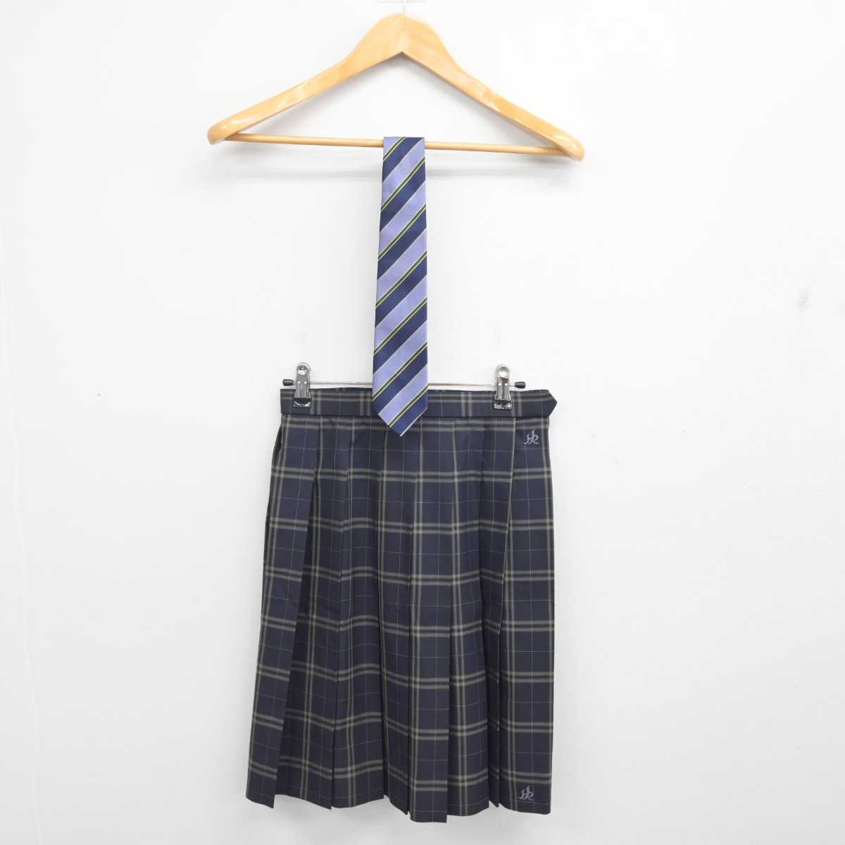 【中古】千葉県 柏陵高等学校 女子制服 2点 (スカート) sf083409