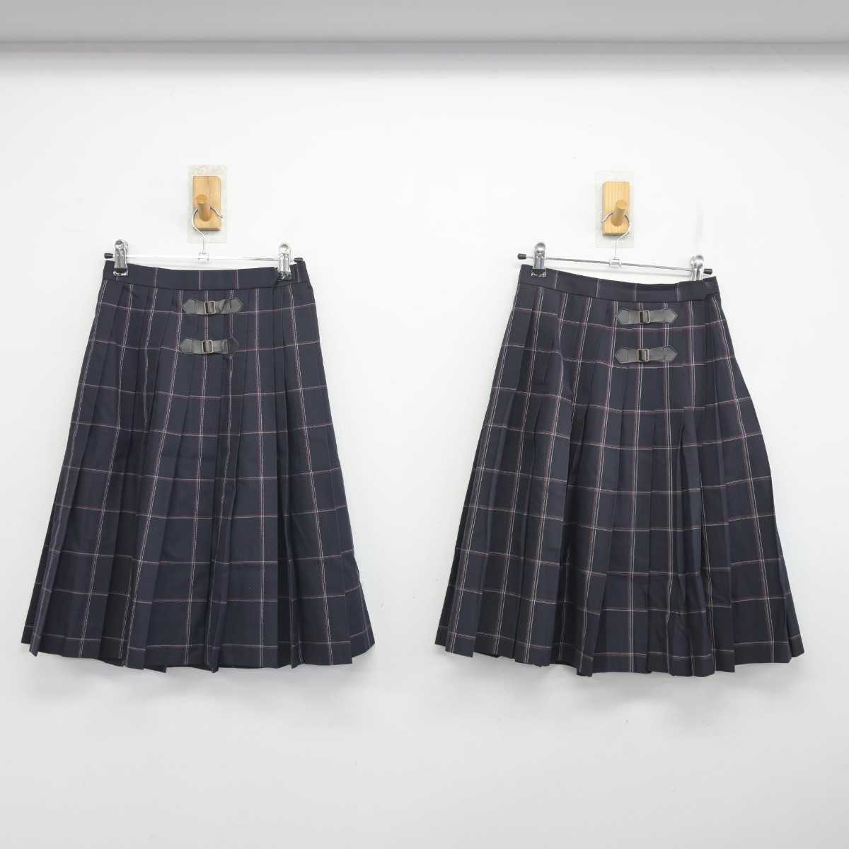 【中古】東京都 日本体育大学荏原高等学校 女子制服 5点 (ブレザー・スカート) sf083418