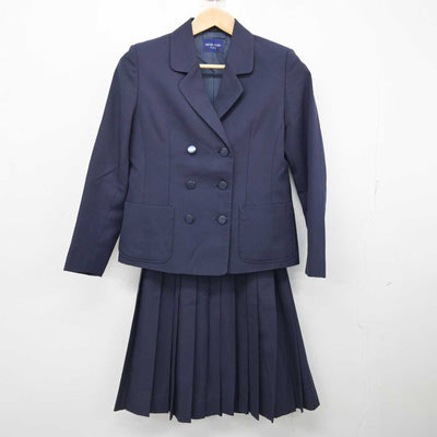 【中古】広島県 呉市立昭和中学校 女子制服 2点 (ブレザー・スカート) sf083449