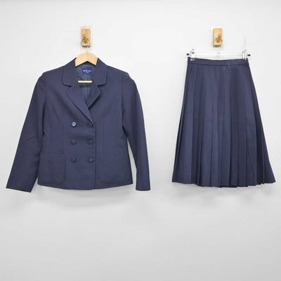 【中古】広島県 呉市立昭和中学校 女子制服 2点 (ブレザー・スカート) sf083449