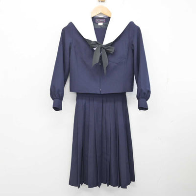 【中古】愛知県 猪高中学校 女子制服 3点 (セーラー服・スカート) sf083464