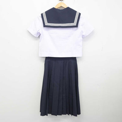 【中古】愛知県 猪高中学校 女子制服 2点 (セーラー服・スカート) sf083465