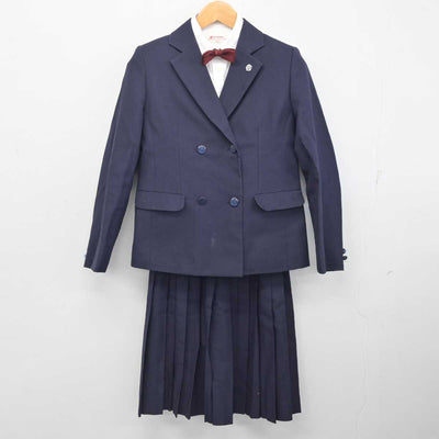 【中古】愛知県 名古屋商業高等学校 女子制服 5点 (ブレザー・シャツ・スカート) sf083482