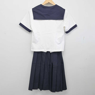 【中古】愛知県 名古屋商業高等学校 女子制服 2点 (セーラー服・スカート) sf083483