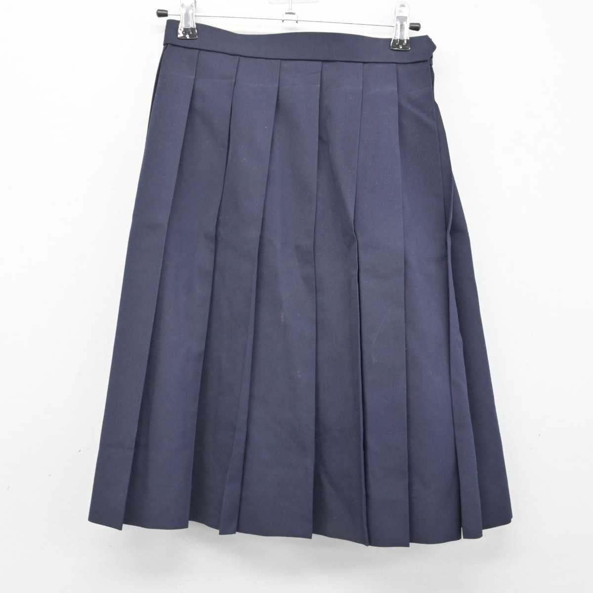 【中古】愛知県 名古屋商業高等学校 女子制服 2点 (セーラー服・スカート) sf083483