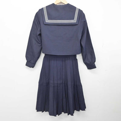 【中古】愛知県 応時中学校 女子制服 3点 (セーラー服・スカート) sf083485