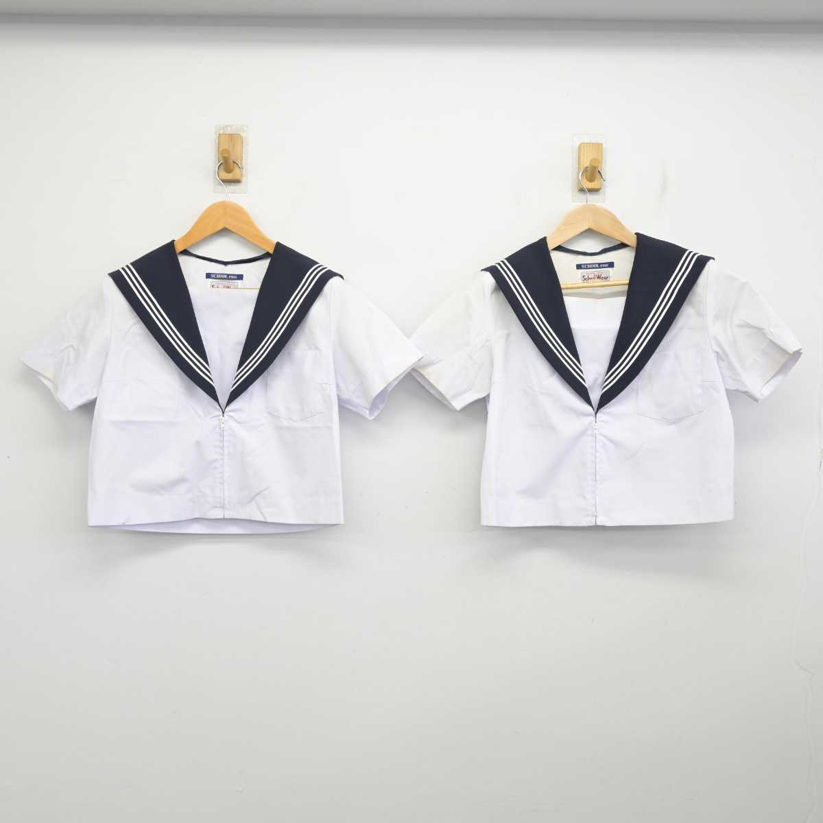 【中古】愛知県 応時中学校 女子制服 3点 (セーラー服・スカート) sf083486