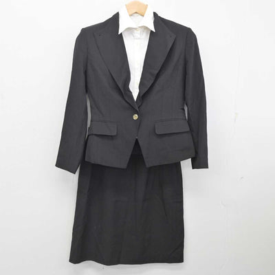 【中古】栃木県 白鷗大学女子短期大学部 女子制服 3点 (ジャケット・シャツ・スカート) sf083495