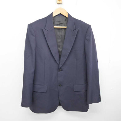 【中古】神奈川県 松陽高等学校 男子制服 3点 (ブレザー・ズボン) sf083518