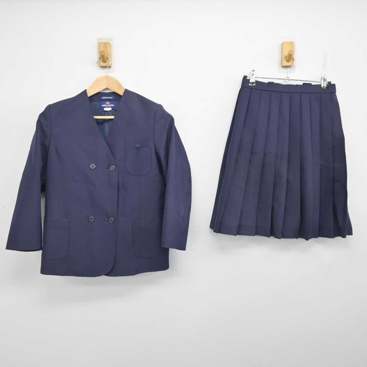 【中古】大阪府 長坂小学校 女子制服 2点 (ブレザー・スカート) sf083523