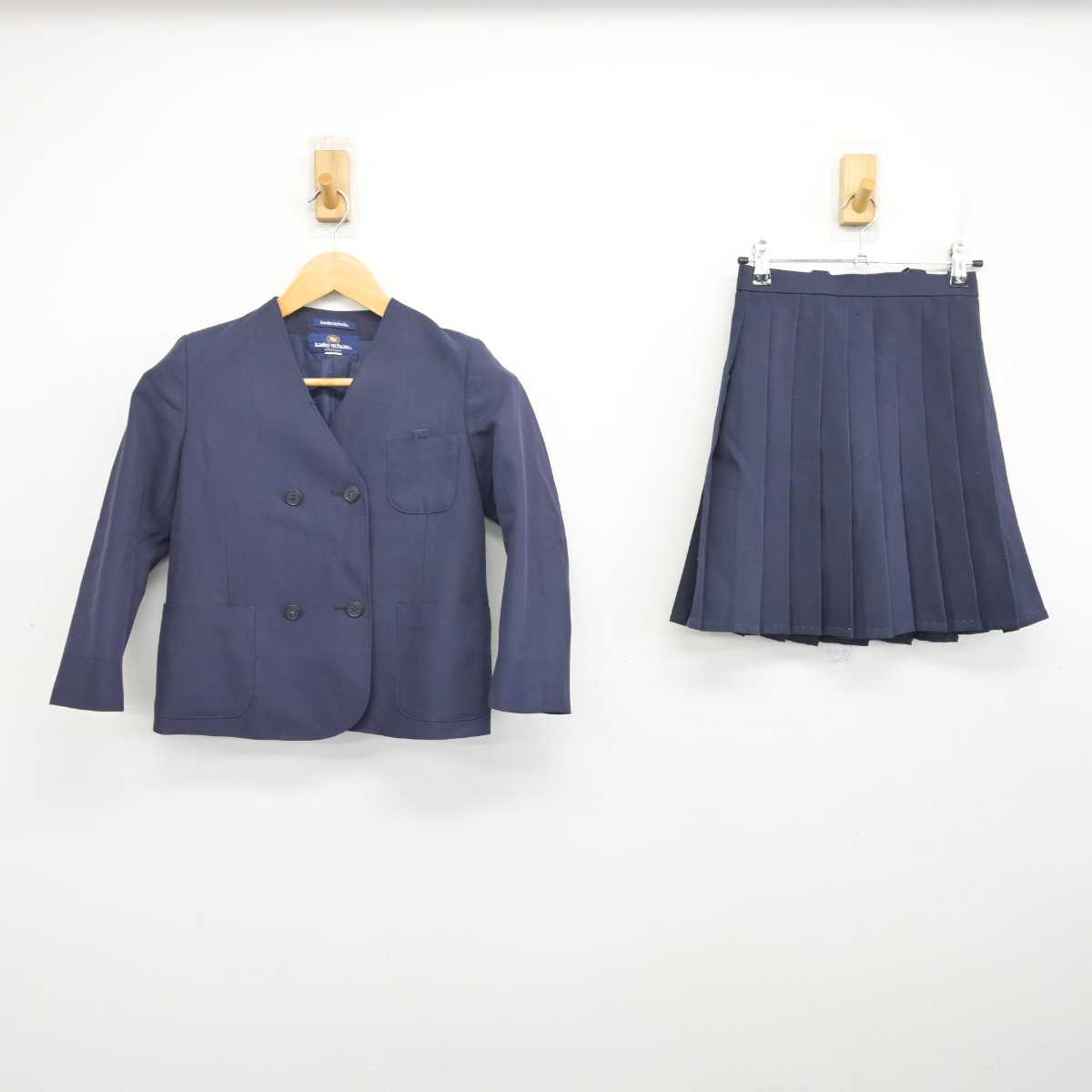 【中古】大阪府 長坂小学校 女子制服 2点 (ブレザー・スカート) sf083524