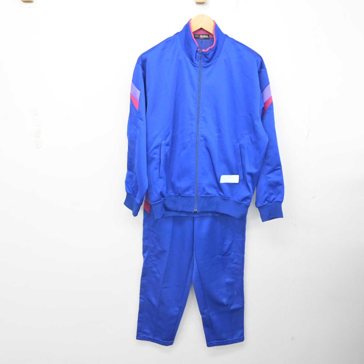 【中古】神奈川県 神奈川学園高等学校 女子制服 2点 (ジャージ 上・ジャージ 下) sf083531