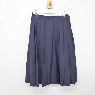 【中古】神奈川県 神奈川学園中学校 女子制服 3点 (セーラー服・スカート) sf083544