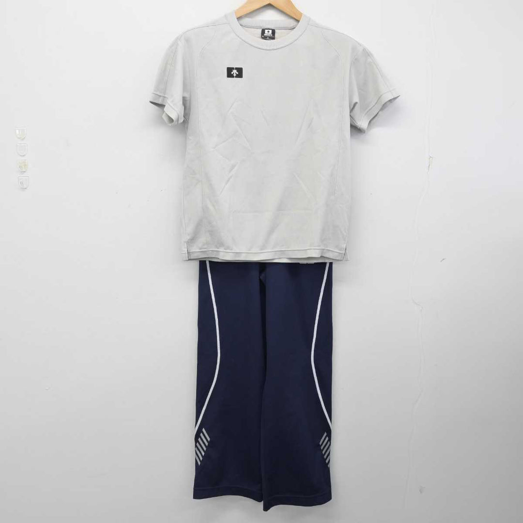 中古】 クラーク記念国際高等学校 女子制服 3点 (ジャージ 上・体操服