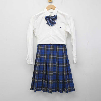 【中古】高知県 高知工業高等専門学校 女子制服 4点 (ブレザー・シャツ・スカート) sf083555