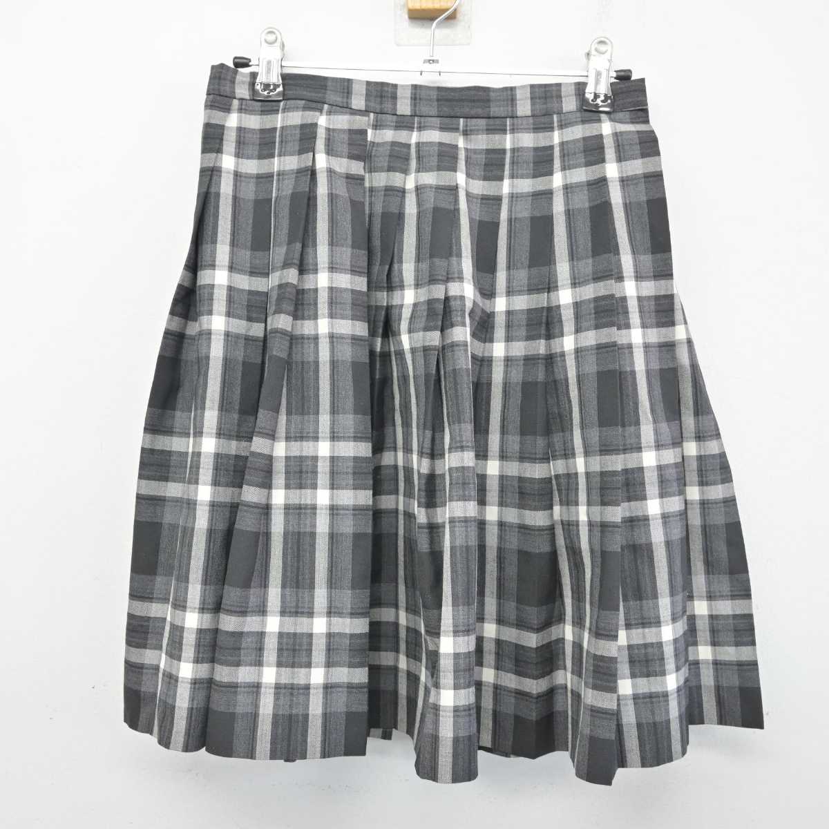 【中古】鹿児島県 鹿児島実業高等学校 女子制服 2点 (シャツ・スカート) sf083574