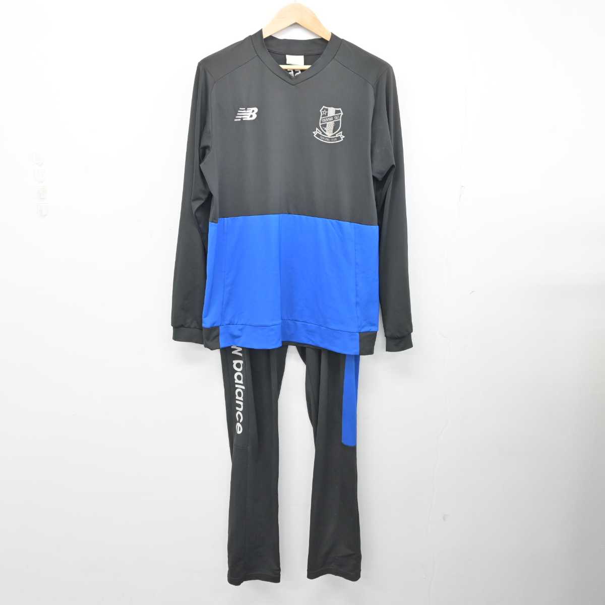 【中古】神奈川県 横浜創英高等学校/サッカー部 男子制服 2点 (ジャージ 上・ジャージ 下) sf083580