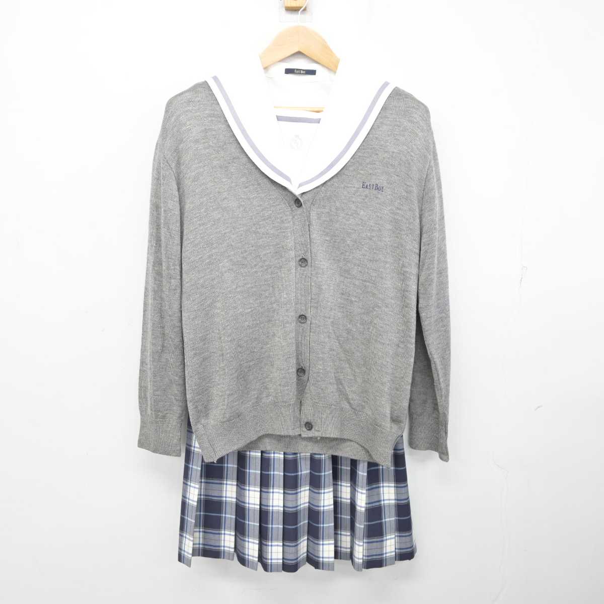 【中古】埼玉県 浦和麗明高等学校 女子制服 3点 (ニット・セーラー服・スカート) sf083595