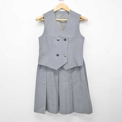 【中古】東京都 八王子市立第四中学校 女子制服 4点 (ブレザー・ベスト・スカート) sf083608