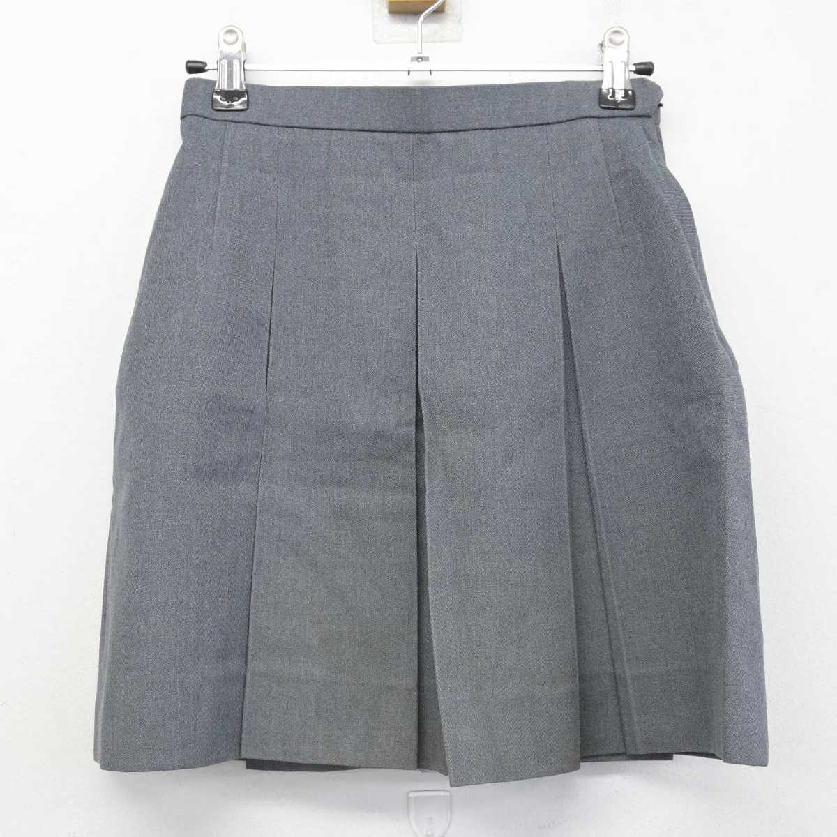 【中古】神奈川県 上の宮中学校 女子制服 3点 (ブレザー・ベスト・スカート) sf083615