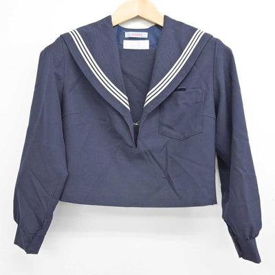 【中古】愛知県 古知野中学校 女子制服 2点 (セーラー服・スカート) sf083637