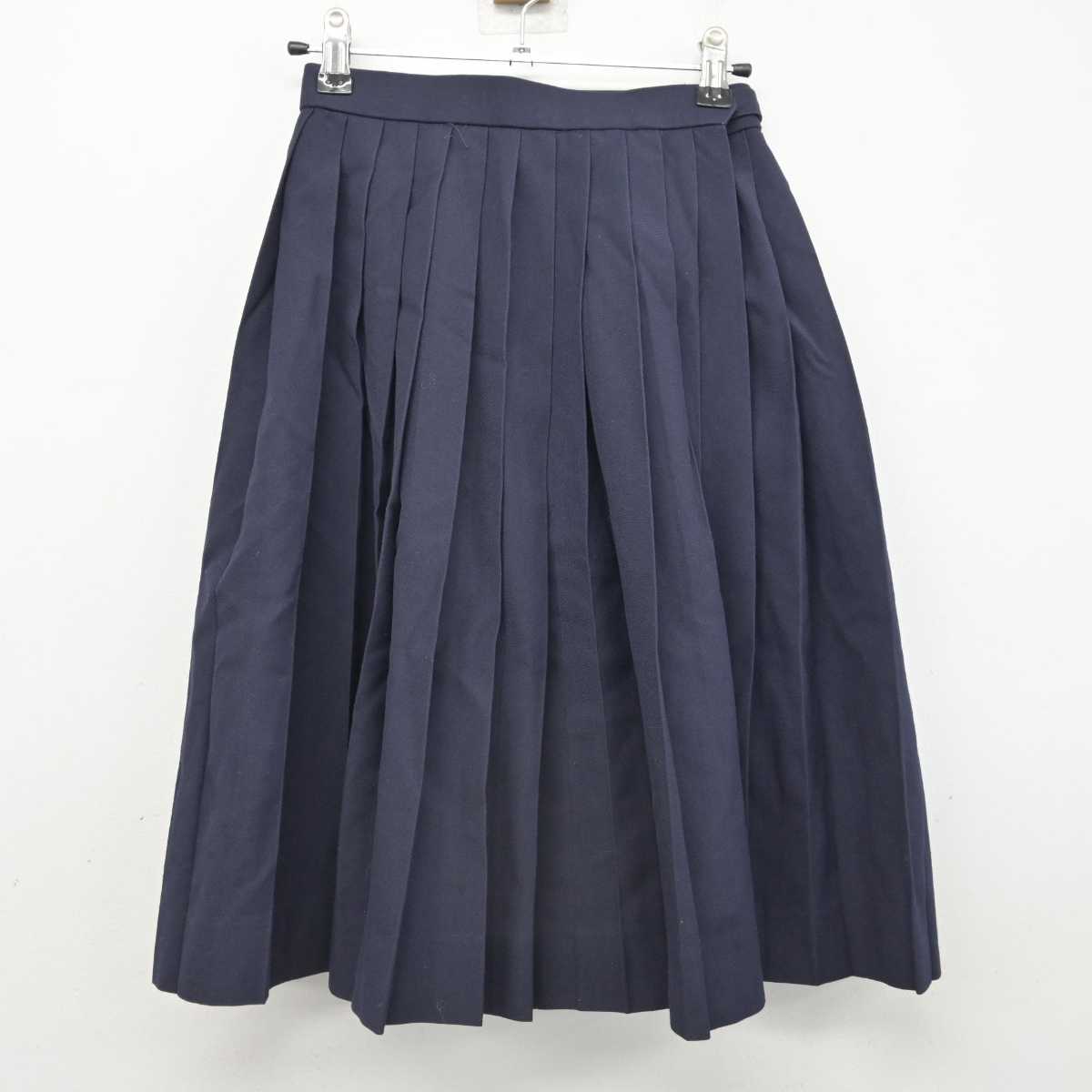 【中古】愛知県 古知野中学校 女子制服 2点 (セーラー服・スカート) sf083637