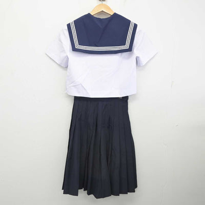 【中古】愛知県 古知野中学校 女子制服 2点 (セーラー服・スカート) sf083638