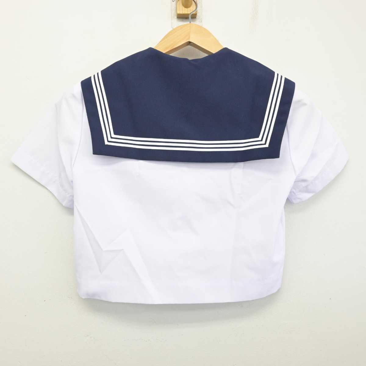 【中古】愛知県 古知野中学校 女子制服 2点 (セーラー服) sf083639